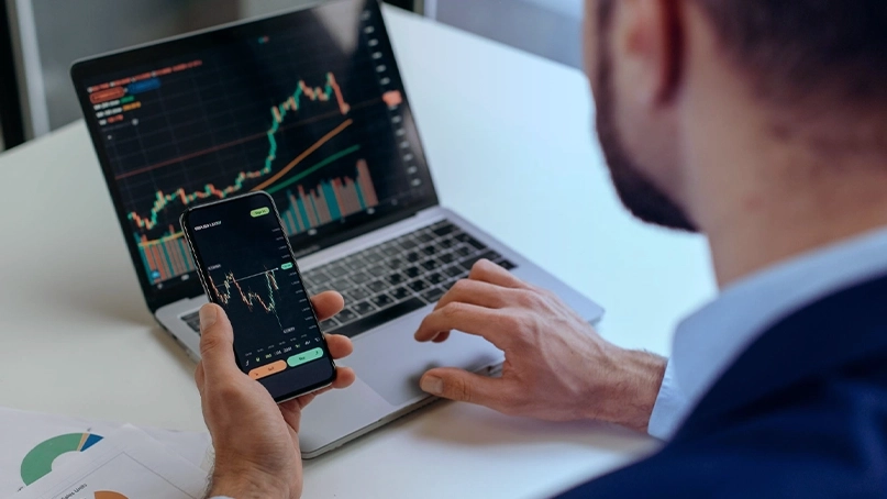 Panel de control de trading de Estable Corexis